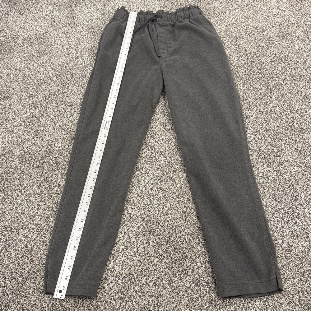 Abercrombie & Fitch Gray Pull On Business Casual Elastic Waist Dress Pants SizeM - Picture 10 of 13